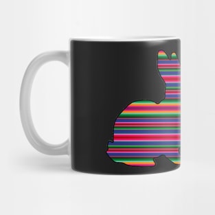 Serape Show Rabbit - NOT FOR RESALE WITHOUT PERMISSION Mug